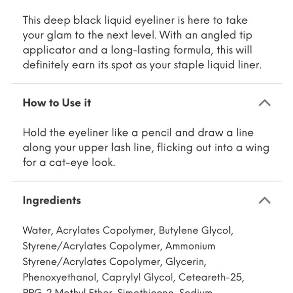 ELEMAN BEAUTYLiquid Eye Liner Black New In Box - Picture 5 of 5